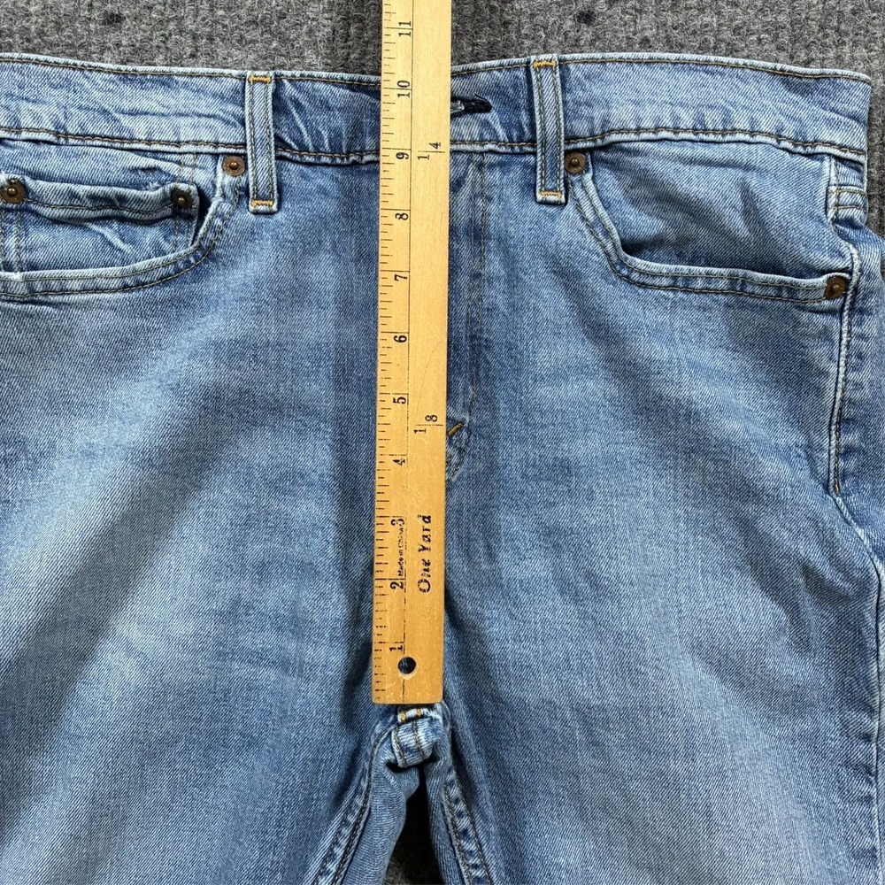 Levi's 510 Mens Skinny Jeans Size 32x32 Light Wash Stretch Denim Mid Rise - Picture 8 of 13